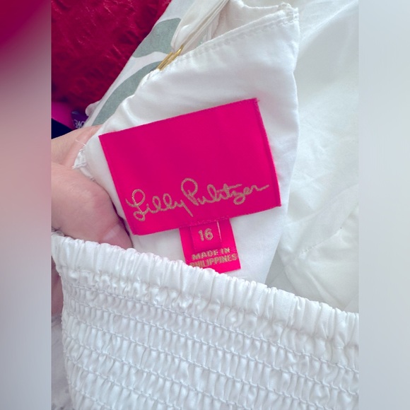 Used like new, worn only once, Lilly Pulitzer Majorie dress size 16 summer 2023 - Picture 3 of 4